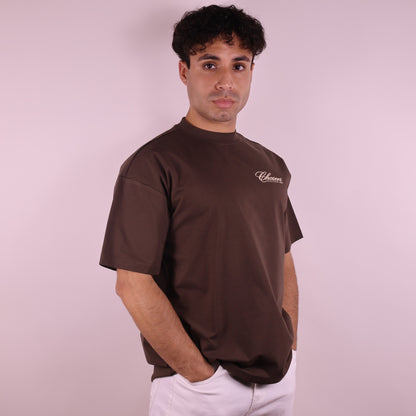 Mocha Oversized Chosen T-Shirt