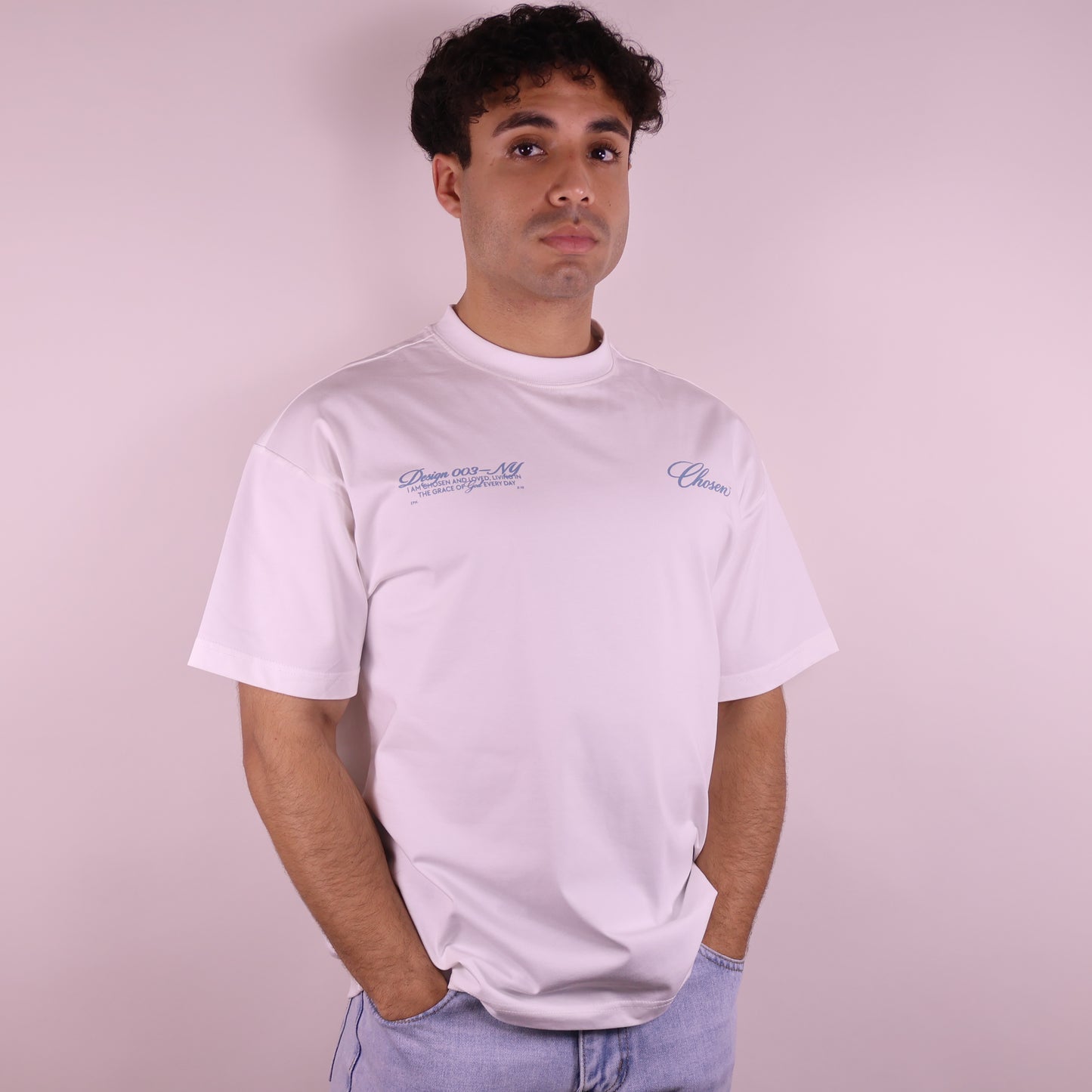 White Oversized Child of God T-Shirt