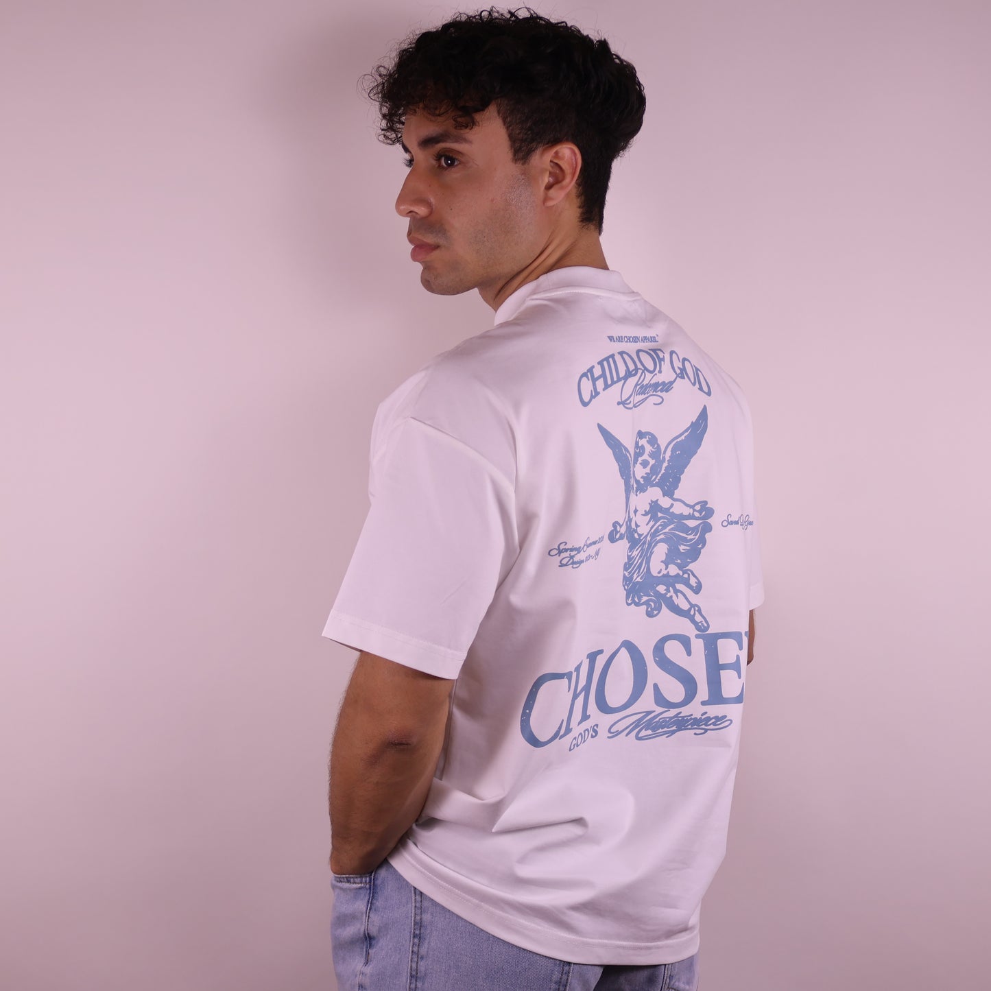White Oversized Child of God T-Shirt