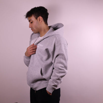 Close - up of 'We Are His Masterpiece' script on a forest green hoodie from We Are Chosen Apparel, inspired by Ephesians 2:10 - wearechosenapparel - 20% off all We Are Chosen Apparel hoodie